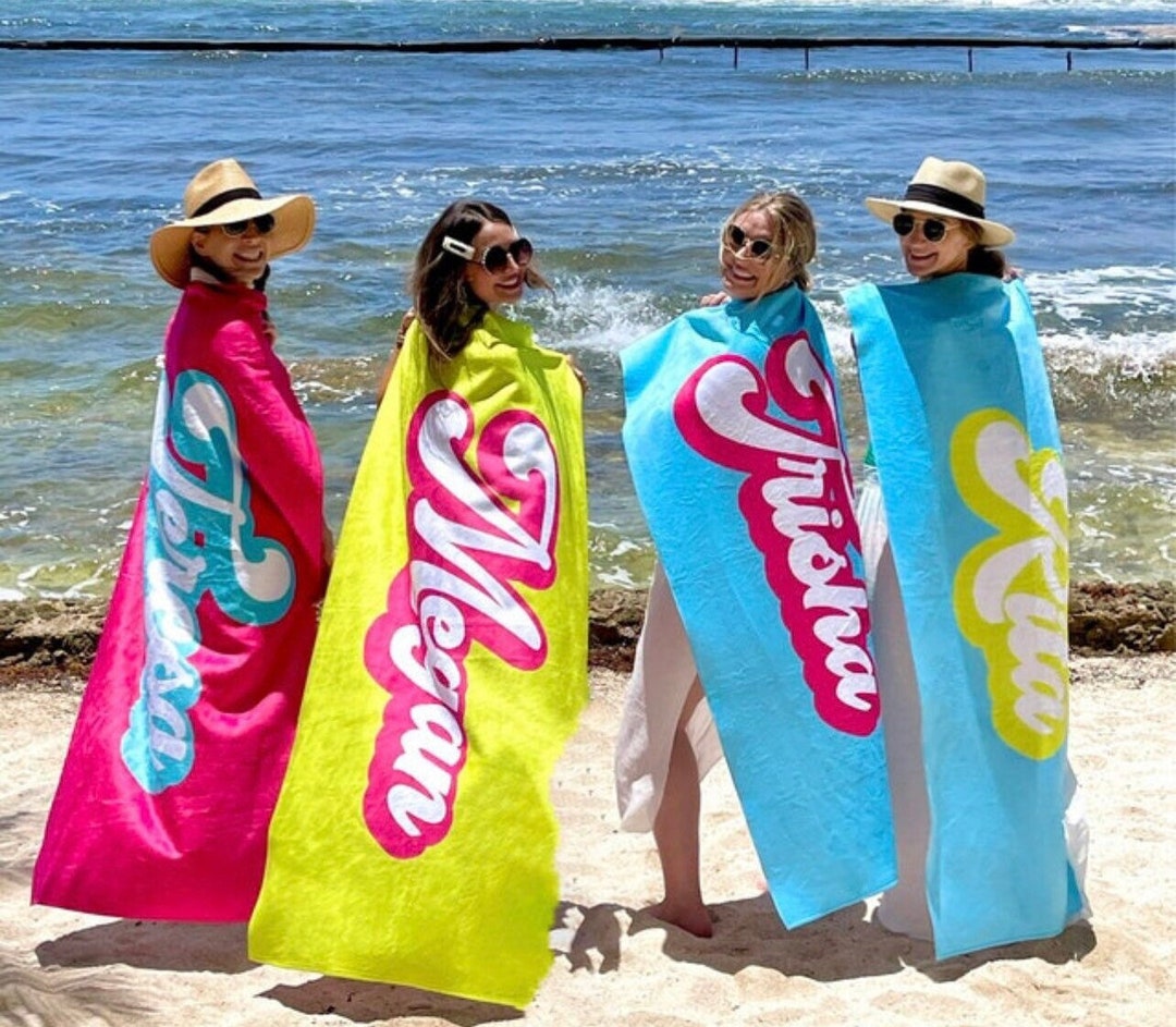 Personalized beach towels discount