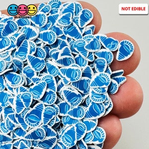 10grams 7mm Conch Sea Shell Snail Horn Ocean Clay Sprinkles Slime Supplies Fake Bake Tumbler Shaker Card Filler PLAYCODE3