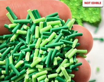 10grams Saint Patrick's Day Faux Sprinkle Mix Fake Bake Confetti St Patty's Slime Supplies Fake Bake Tumbler Shaker Card Filler PLAYCODE3