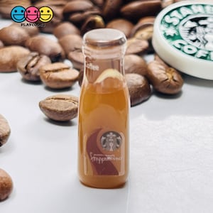 Coffee Cups Frozen Drink And Bottles Miniature 10 12 Pcs Bottle Charm