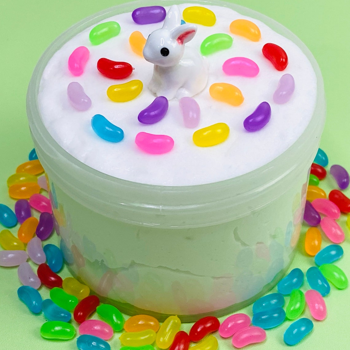 100pcs Jellybeans 3D plastic Bean Charms Fake Food Jelly Beans Etsy