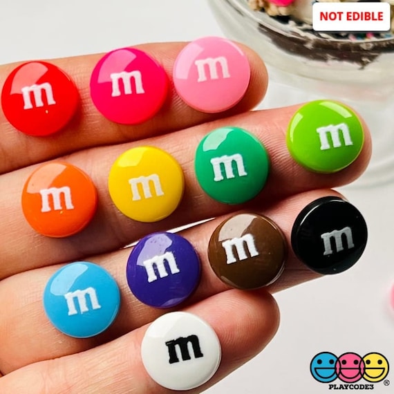 20pcs 12 Colors Candies Fake Candy Charms Flatback Faux Food Realistic  Crafting Supplies Cabochons Fake Bake Slime Supplies MM PLAYCODE3 