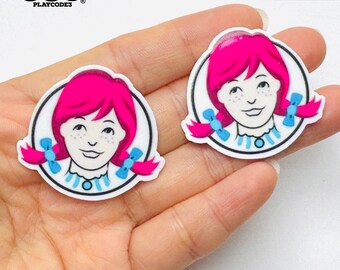 10pcs Fast Food Restaurant Charms Planar Decoden Cabochons Slime Supplies Fake Bake Plastic PLAYCODE3