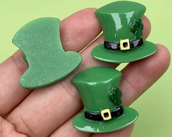 50pc Gold Plated St Patricks Day Leprechaun Charms 6911 50pc Gold Plated St Patricks Day Leprechaun Charms 6911