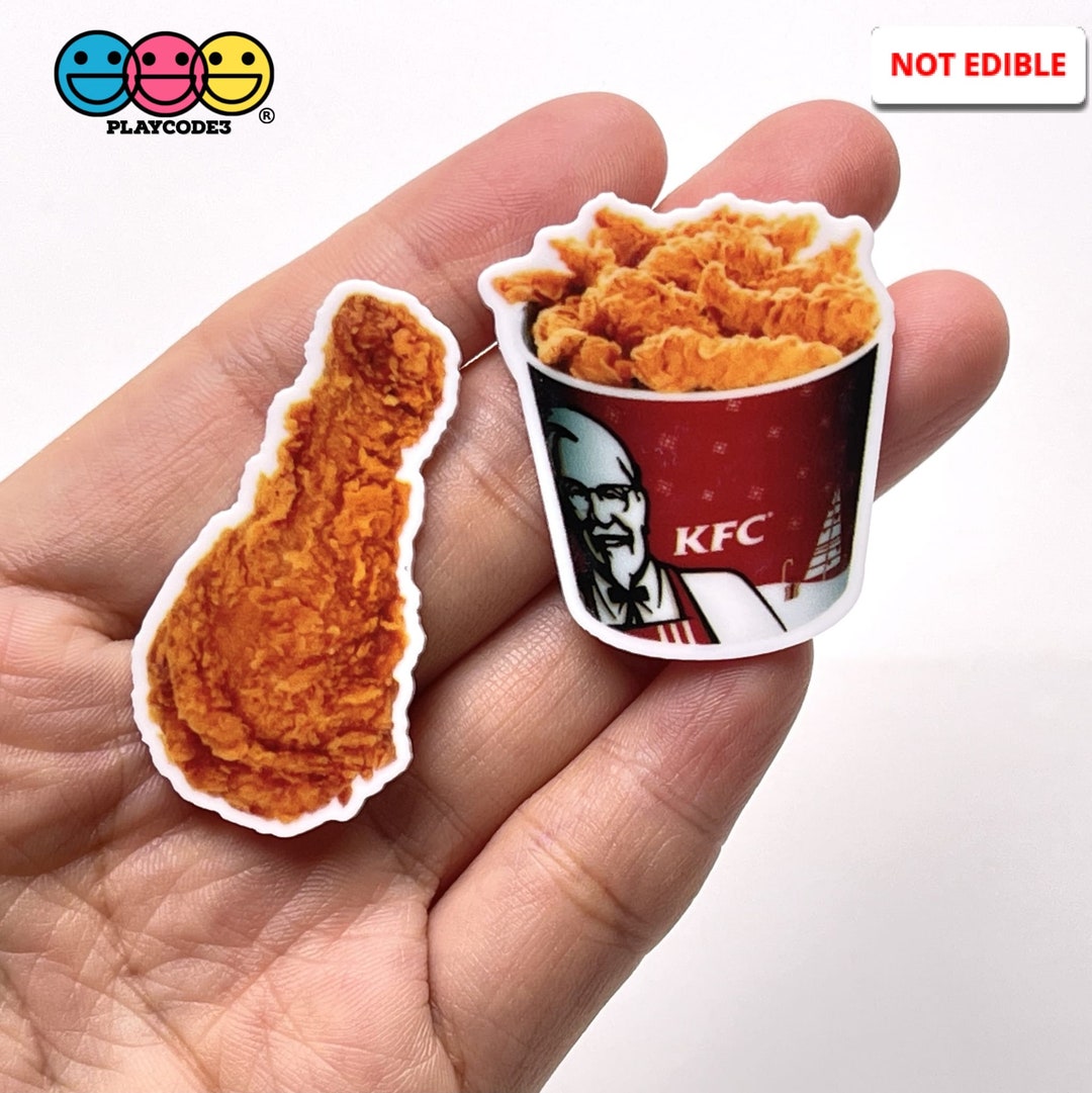 Funny Fried Chicken Leg Keychain – Realistic PVC Food Keyring For Backpack & Purse - View #11