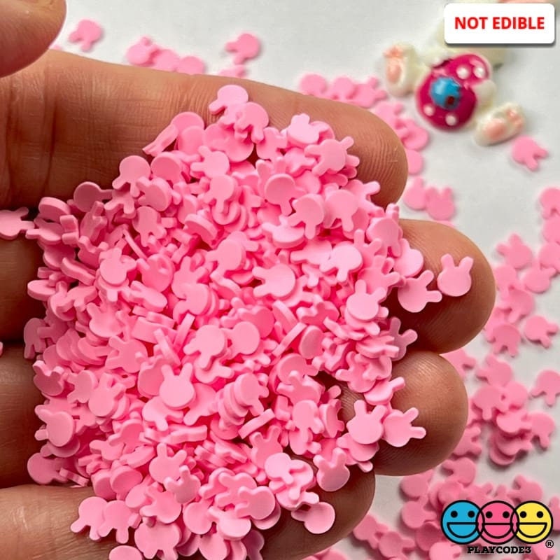 Fake Sprinkle Pastel Color Mix - Polymer Clay Sprinkles, Fimo Slices,  Confetti, Heart & Mouse - Slime Sprinkle, Fake Bake, Shaker Card Filler