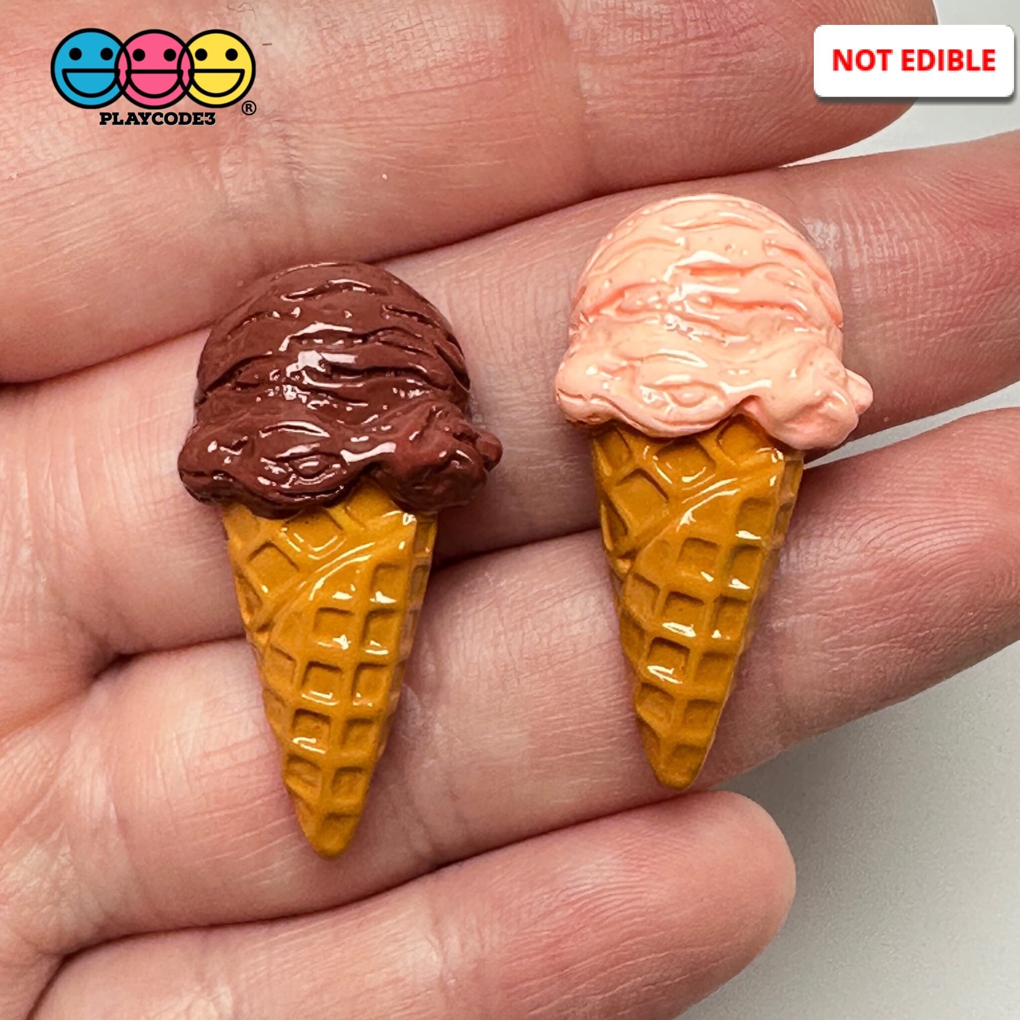 Ice Cream Cone Sweeter than Honey {Acrylic Keychain} Ice Cream Cone Sweeter than Honey {Acrylic Keychain}
