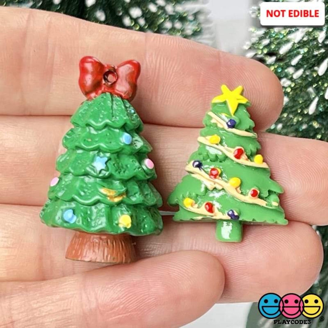10pcs Cloth Sequins patches Christmas tree Appliques for clothes Sewing  Supplies DIY craft ornament
