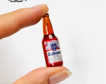 10pcs Miniature Fake  Bottle Fake Drink Prop Dollhouse Craft Supply PLAYCODE3