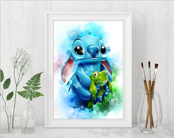 Stitch Instant Download Print Digital Birthday Party Printable Etsy