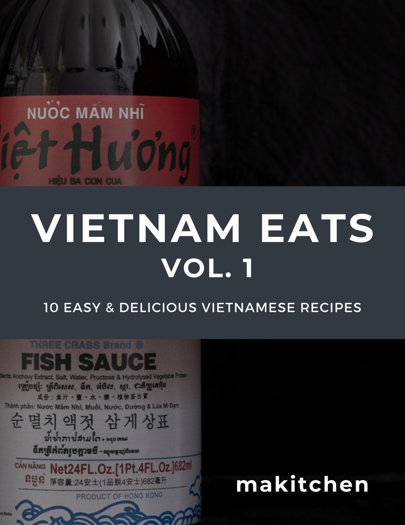 VIETNAM EATS Vol. 1 Ten Easy & Delicious Vietnamese Recipes Ebook Instant Download image 1