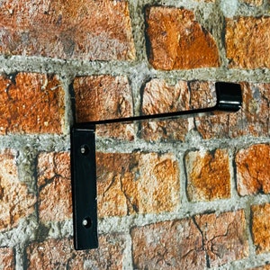 Mild steel lip brackets - powder coated, various sizes and colours available
