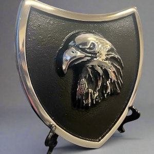Metal Shield with Eagle Solid Aluminium Decorative Shields