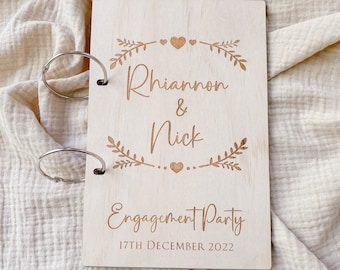 Engagement or Wedding Card Binder / Card Storage Idea for Keepsakes & Momentoes