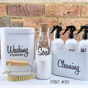 Customised Laundry Labels // single labels only