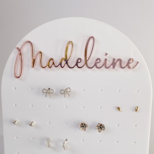 Custom Earring Display stand to keep all your earrings in one place and on display.