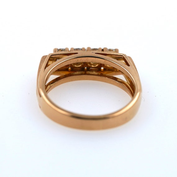 Brilliant Ring 750 Gold Diamond 0 50 CT 18 Kt Yellow Gold Value 1850 Etsy UK