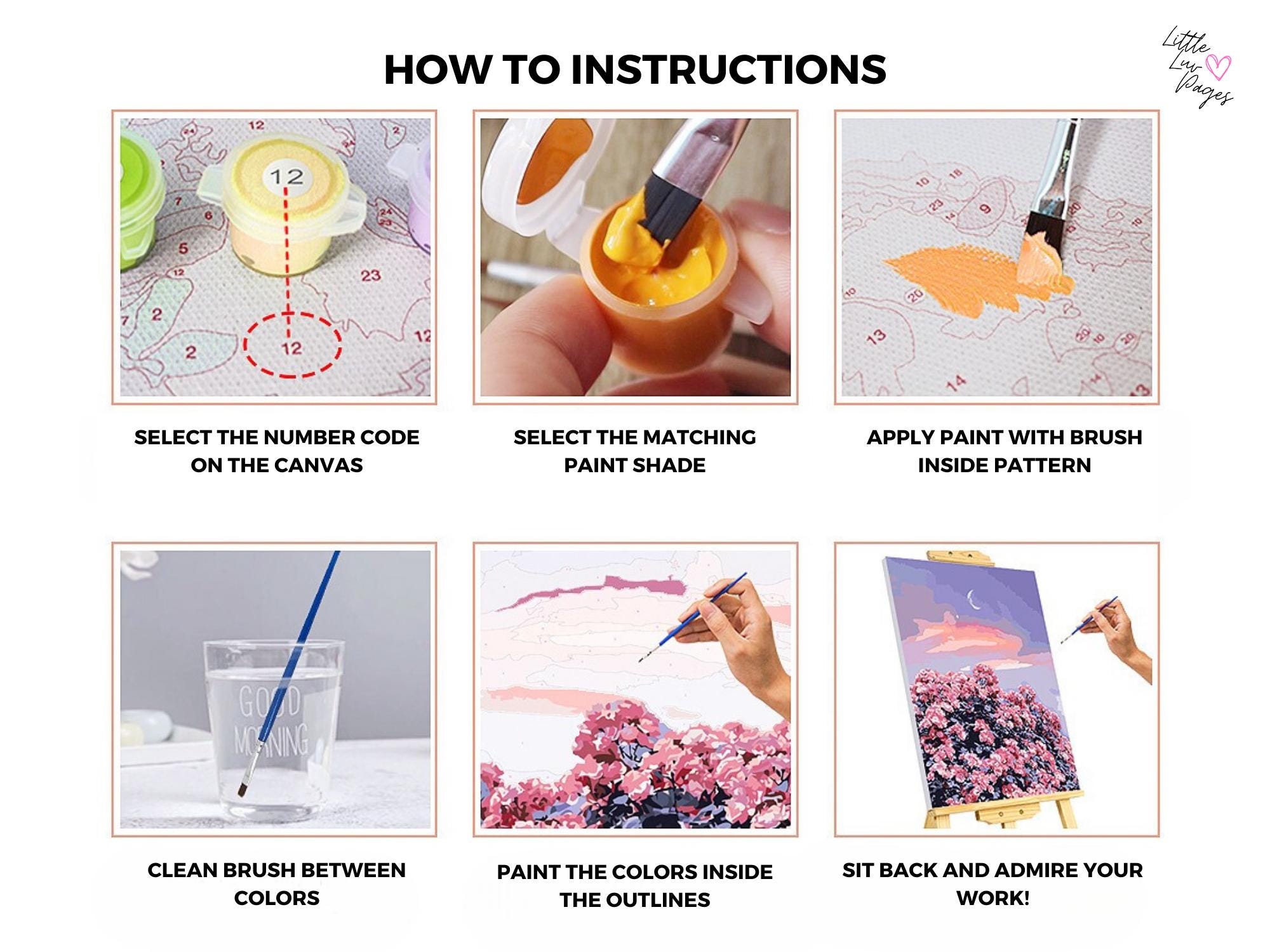 Verf op nummer voor volwassenen skelet verf op nummer voor kinderen bloemen schilderen op nummer kits, doe-het-zelf schilderen op nummer canvas kunst ambachten kit, voor thuis slaapkamer