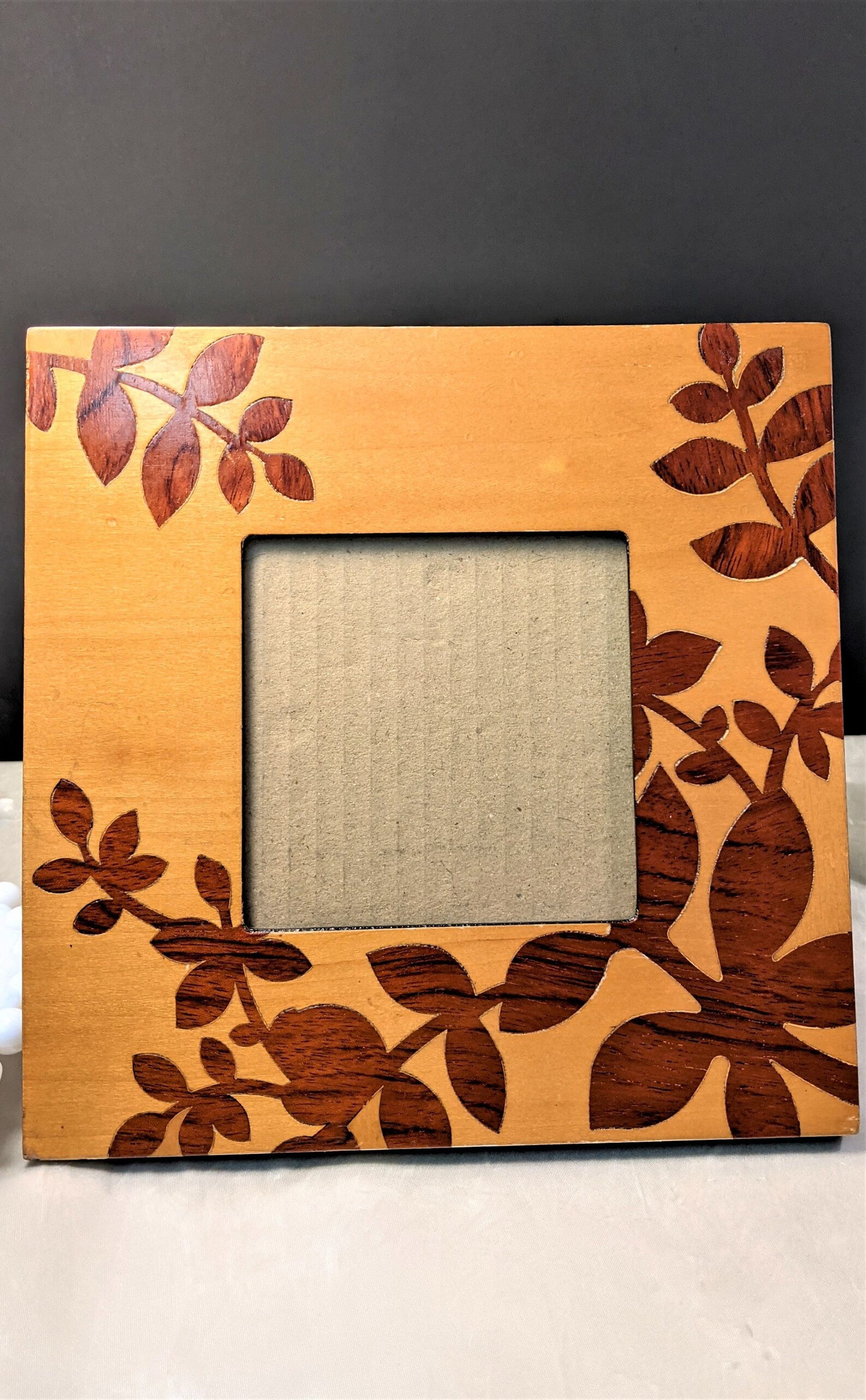 Colorful Square Wood Picture Frames 4x4 Photos Sold Separately Etsy