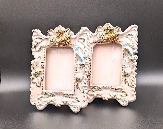 Vintage Porcelain Picture Frame Hand Painted 1950s SOLD Etsy