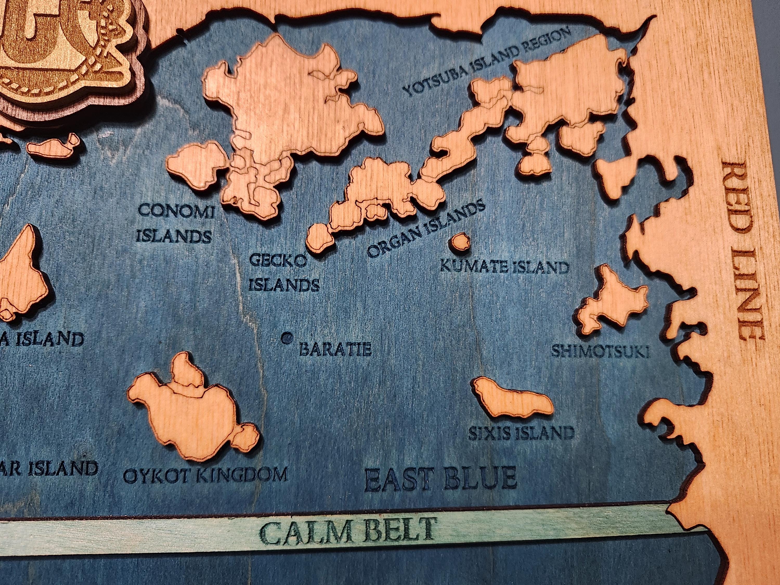One Piece Map - Etsy