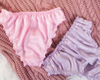 frilly pink underwear