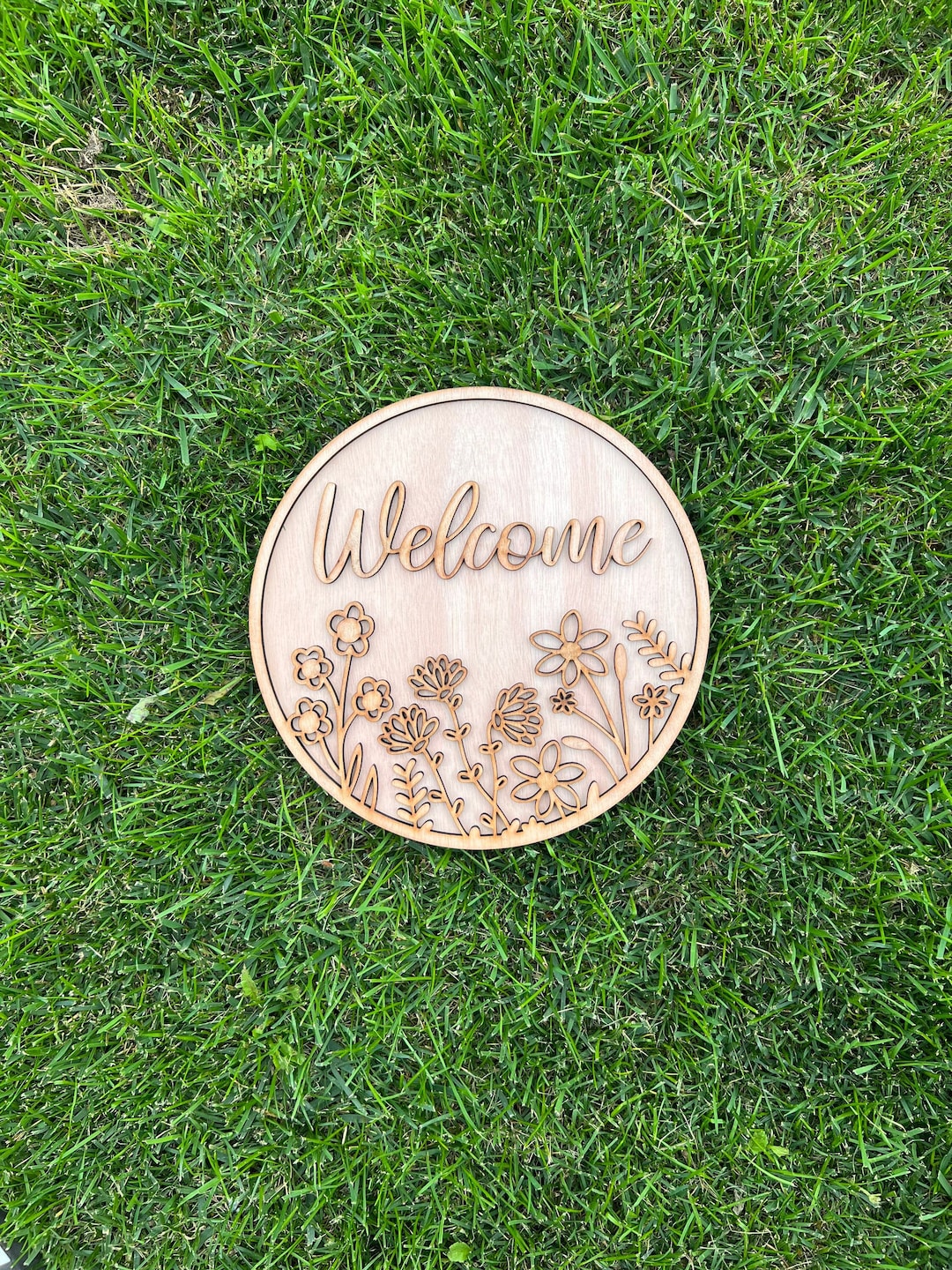 DIY Wood Sign Kit, Do It Yourself Door Hanger, DIY Door Hanger, Ready