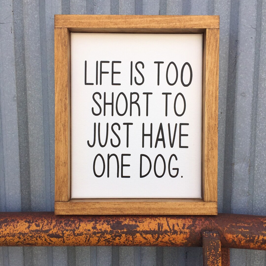 Dog Decor Dog Sign Dog Sign for a Home Dog Wall Art Dog Etsy