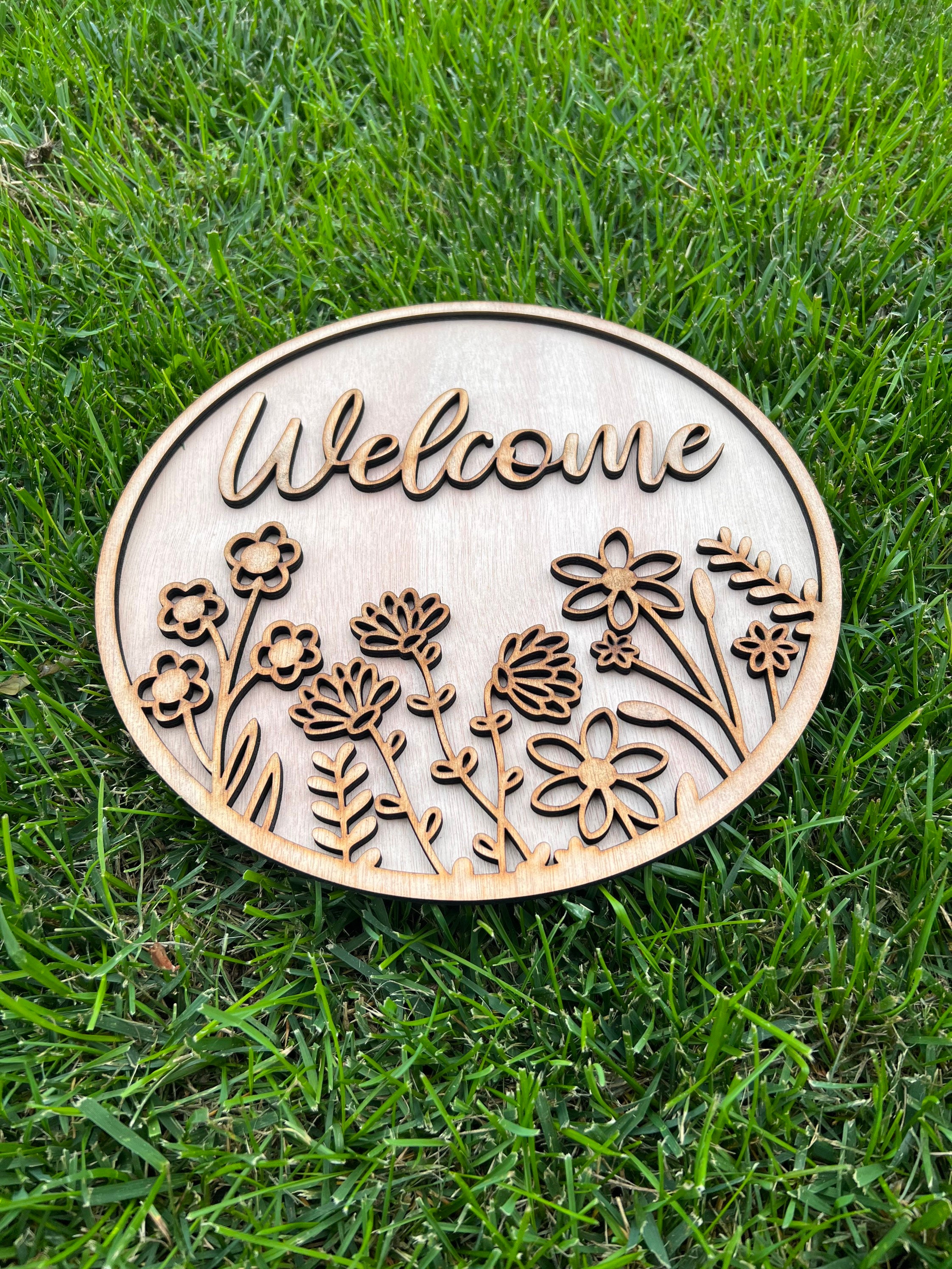 DIY Wood Sign Kit Do It Yourself Door Hanger DIY Door Etsy