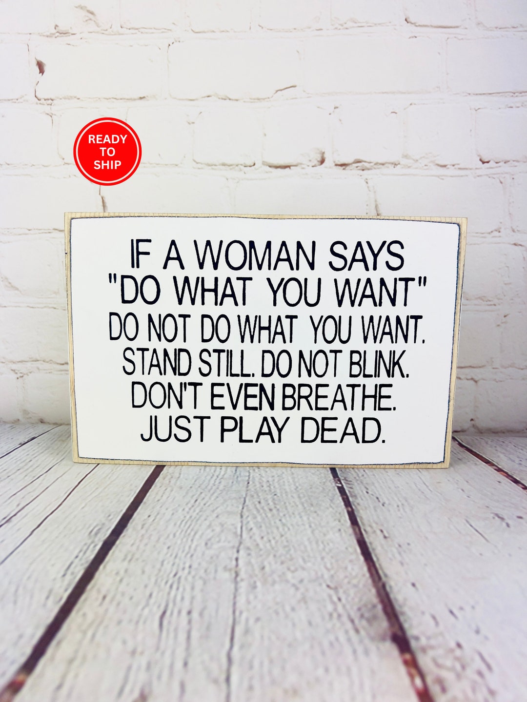 Funny Wife Sign, Funny Husband Sign, Funny Sign, Farmhouse Sign