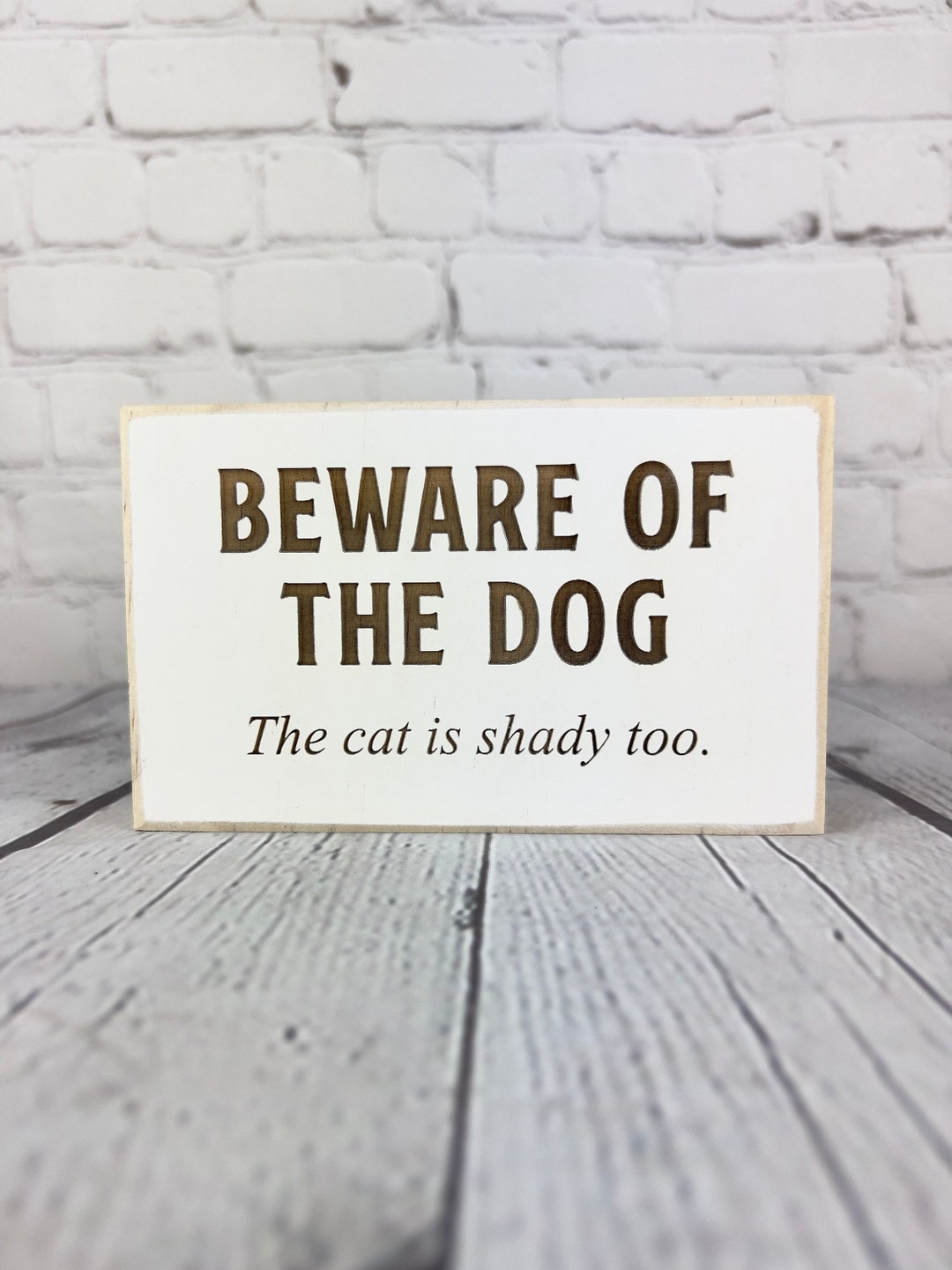 Funny Pet Sign, Cat Home Décor, Dog Home Décor, Funny Pet Saying, New