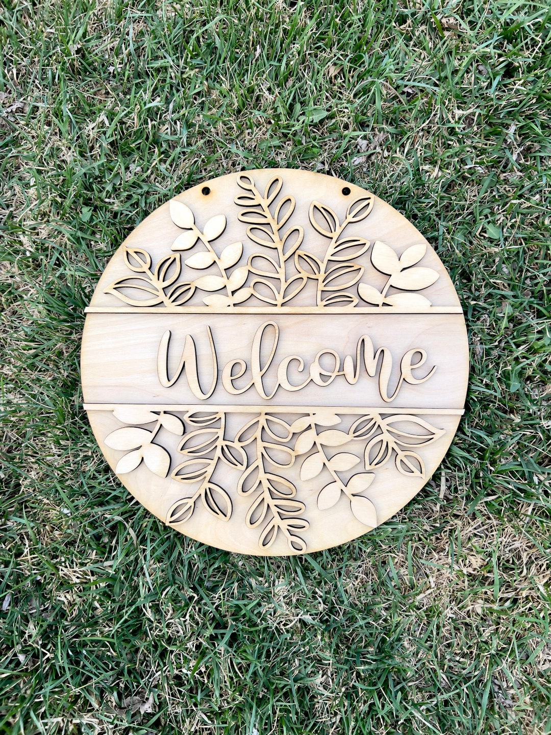 DIY Wood Sign Kit, Summer Décor, Front Door Wreath, Fall Door Hanger