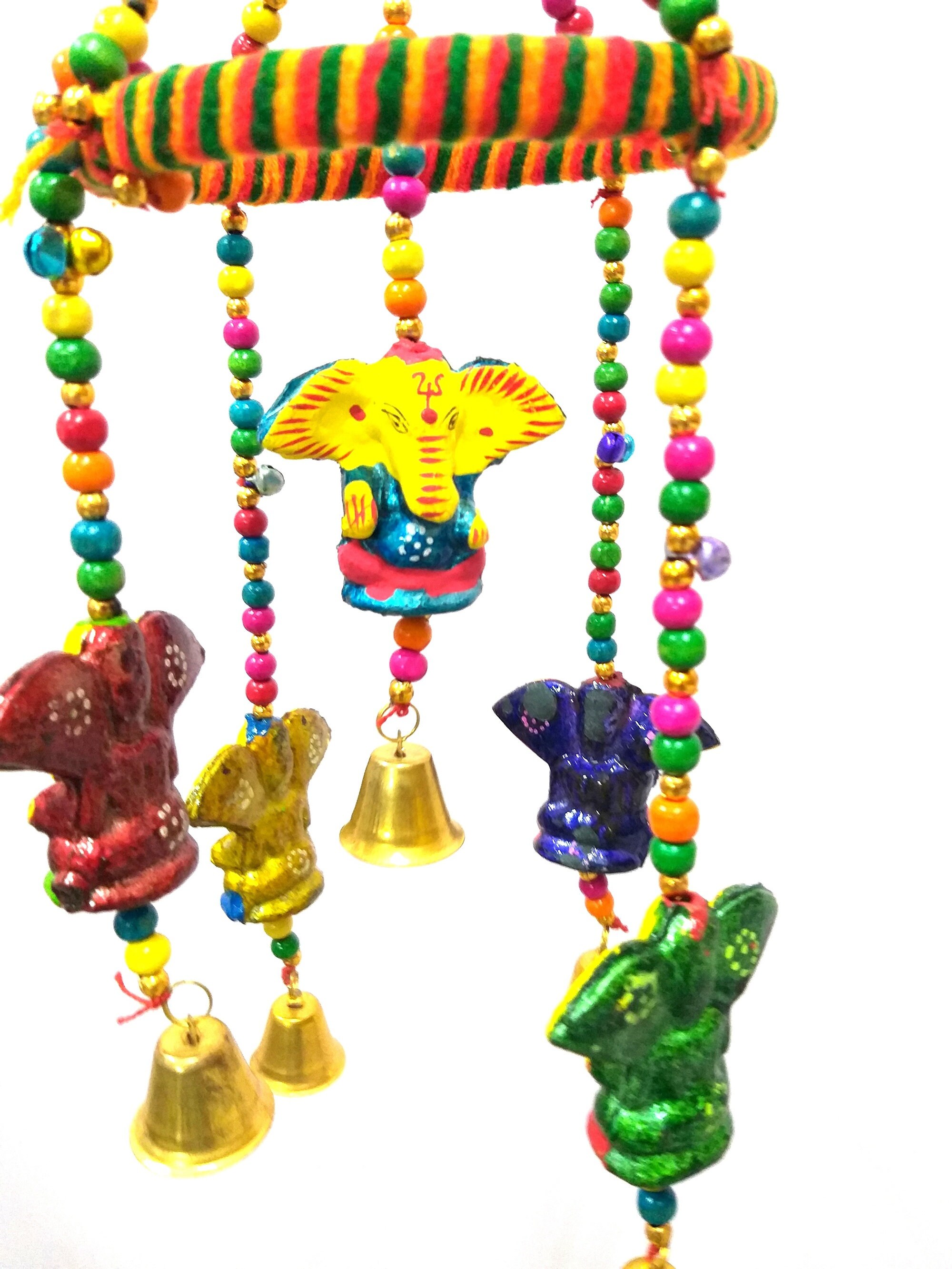 Ganesha Wall Hanging Ganesha Altar Decor Ganesh Garland With Etsy