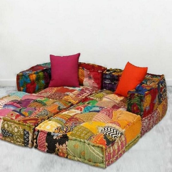 Patchwork Sofa Etsy