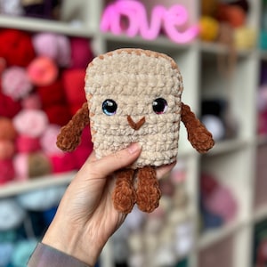 DIGITAL PATTERN Toast, crochet pattern, digital pattern