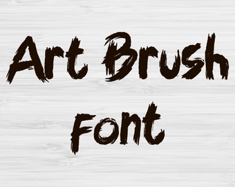 Art brush font Brush fonts Calligraphy font Hand lettered font Cricut font Modern font Calligraphy otf Script otf Brush otf download font