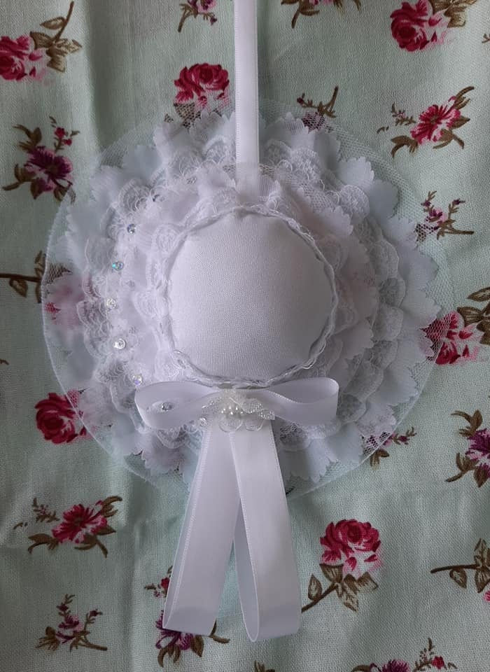 Chapeau Décoratif à Suspendre Style Shabby Romantique