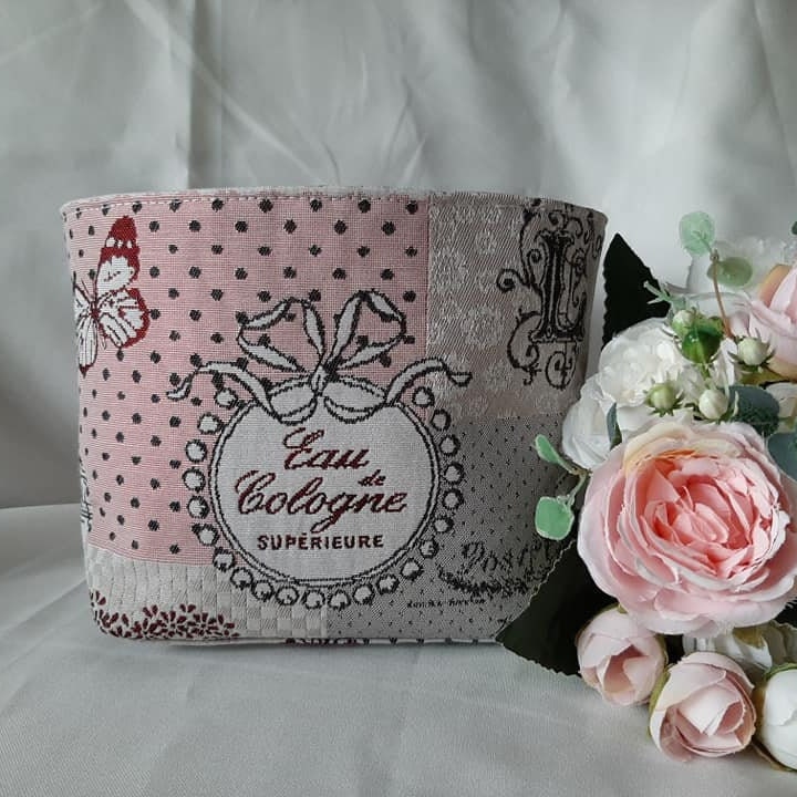 Panière Jacquard Style Rétro Vintage