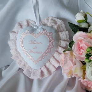 Vintage French hanging heart