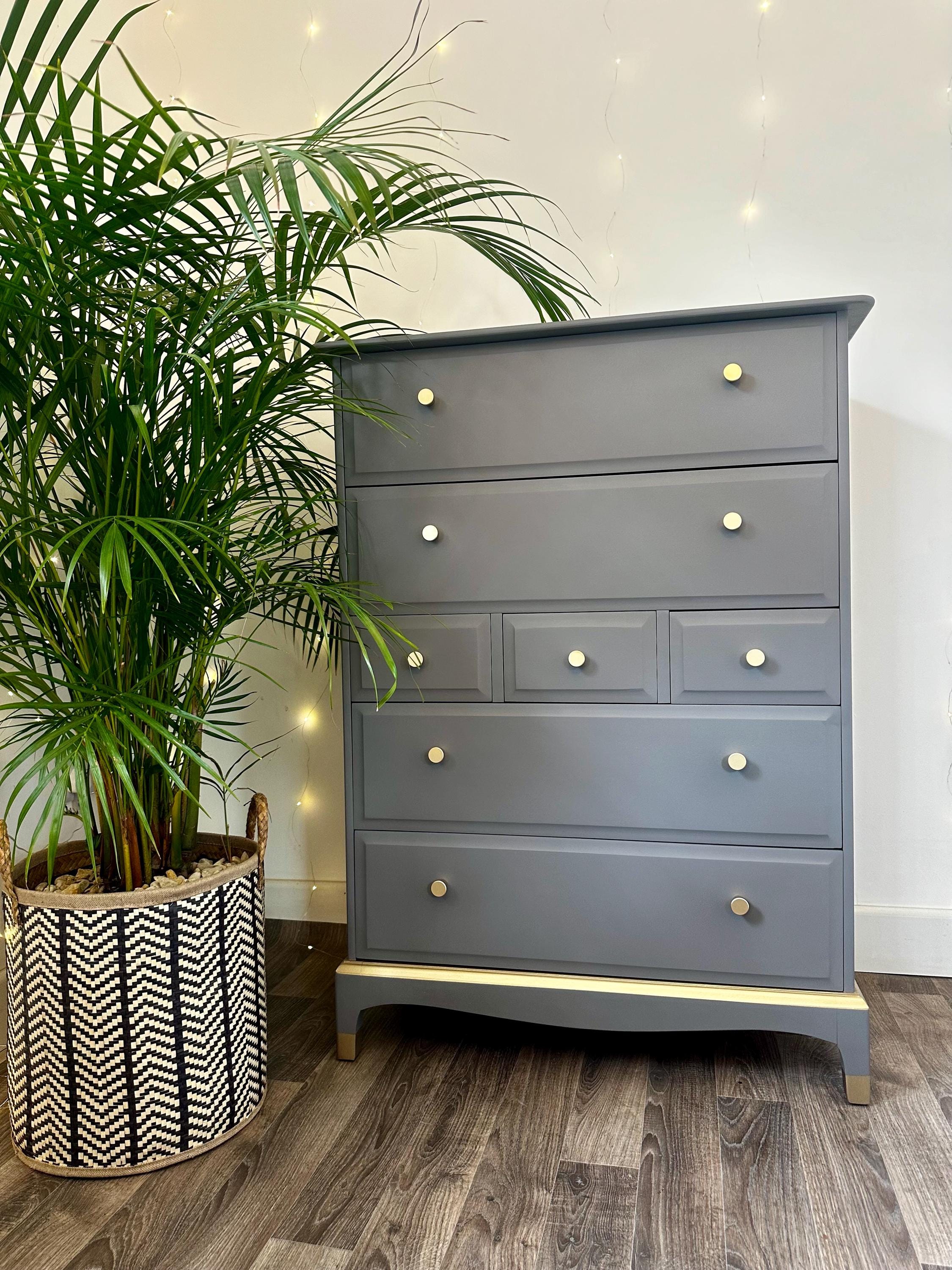 Grey Tall Dresser