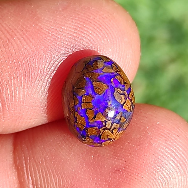 Opale Boulder naturelle d'Australie (collection, création de bijoux, idée cadeau)