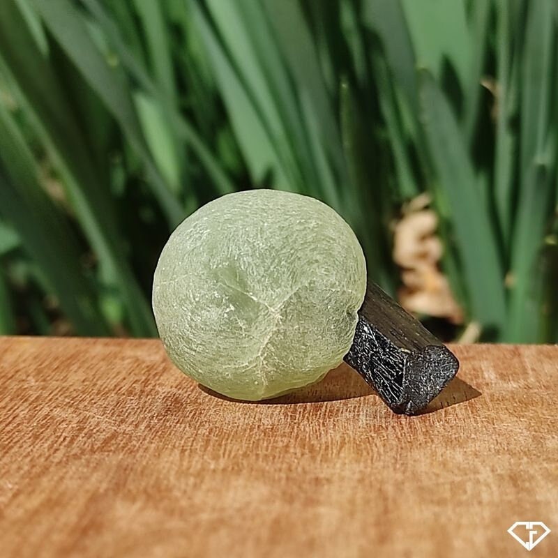 Prehnite sur Épidote Brute - Pierre Naturelle Du Mali | Collection, Idée Cadeau, Lithotherapie