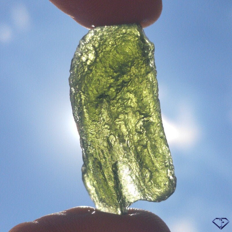 Moldavite Brute Naturelle | Tectite Collection Lithothérapie Idée Cadeau