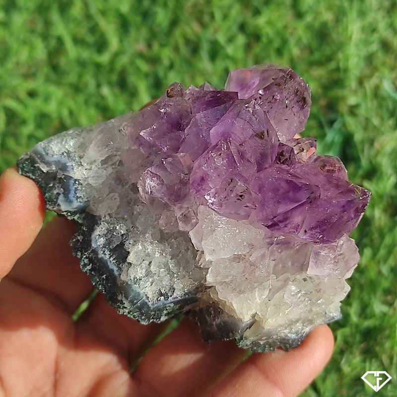 Druse Améthyste Naturelle Du Brésil | Collection, Décoration, Lithothérapie, Idée Cadeau