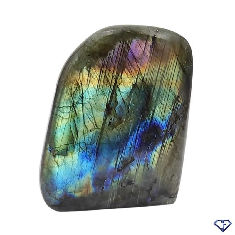 Labradorite Naturelle Bloc à Poser - Collection, Décoration, Lithothérapie, Idée Cadeau