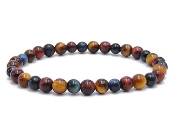 Bracelet En Opale Boulder Et épidote D'Australie - Bijou Artisanal Fait Main En France