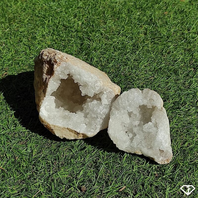 Géode Cristal de Roche Entière Du Maroc | Collection, Décoration, Idée Cadeau, Lithothérapie