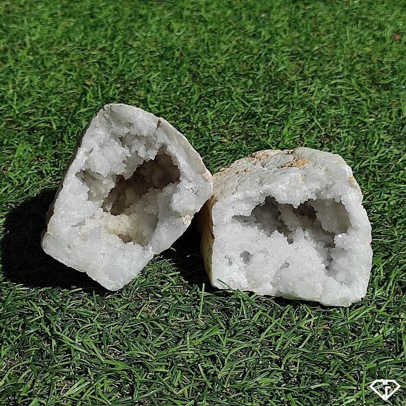 Géode Cristal de Roche Entière Du Maroc | Collection, Décoration, Idée Cadeau, Lithothérapie