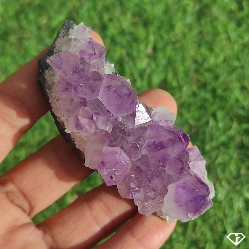 Druse Améthyste Naturelle Du Brésil | Collection, Décoration, Lithothérapie, Idée Cadeau