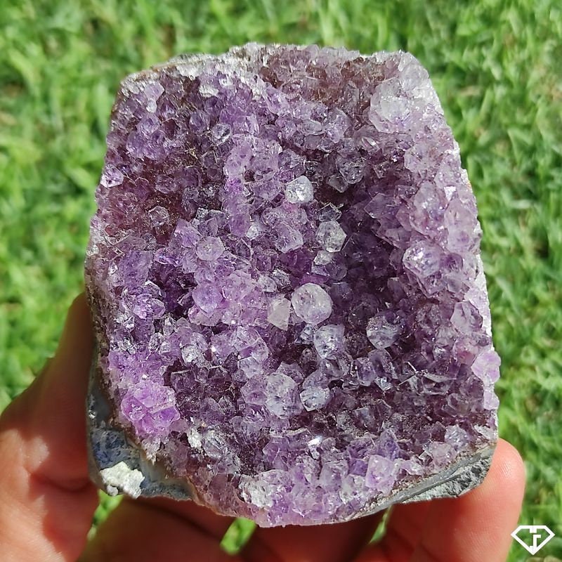 Druse Améthyste Naturelle Du Brésil | Collection, Décoration, Lithothérapie, Idée Cadeau
